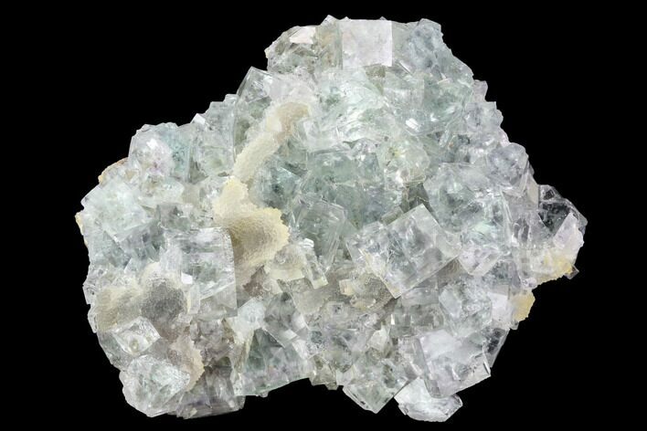 Green Fluorite Crystal Cluster - Mongolia #100737